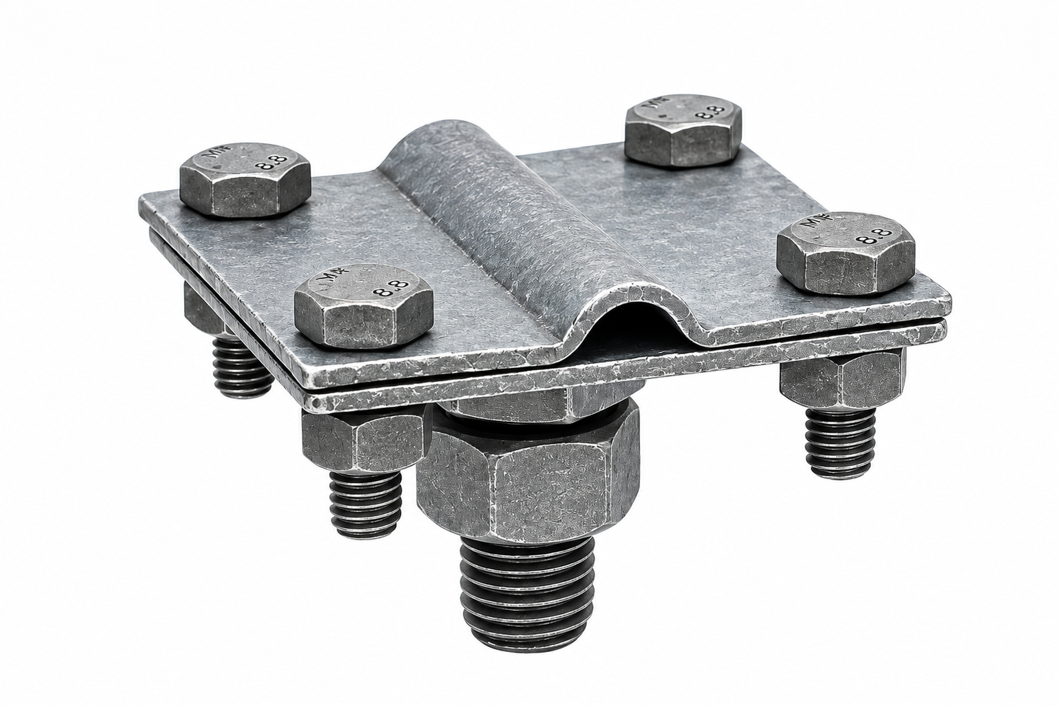 Zazhimprutanashtyreplastina56x56mmTERRAZN ruterra