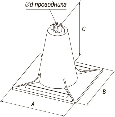Derzhatelkrovelnyyplastikovyydlyamyagkoykrovlih110 ruterra